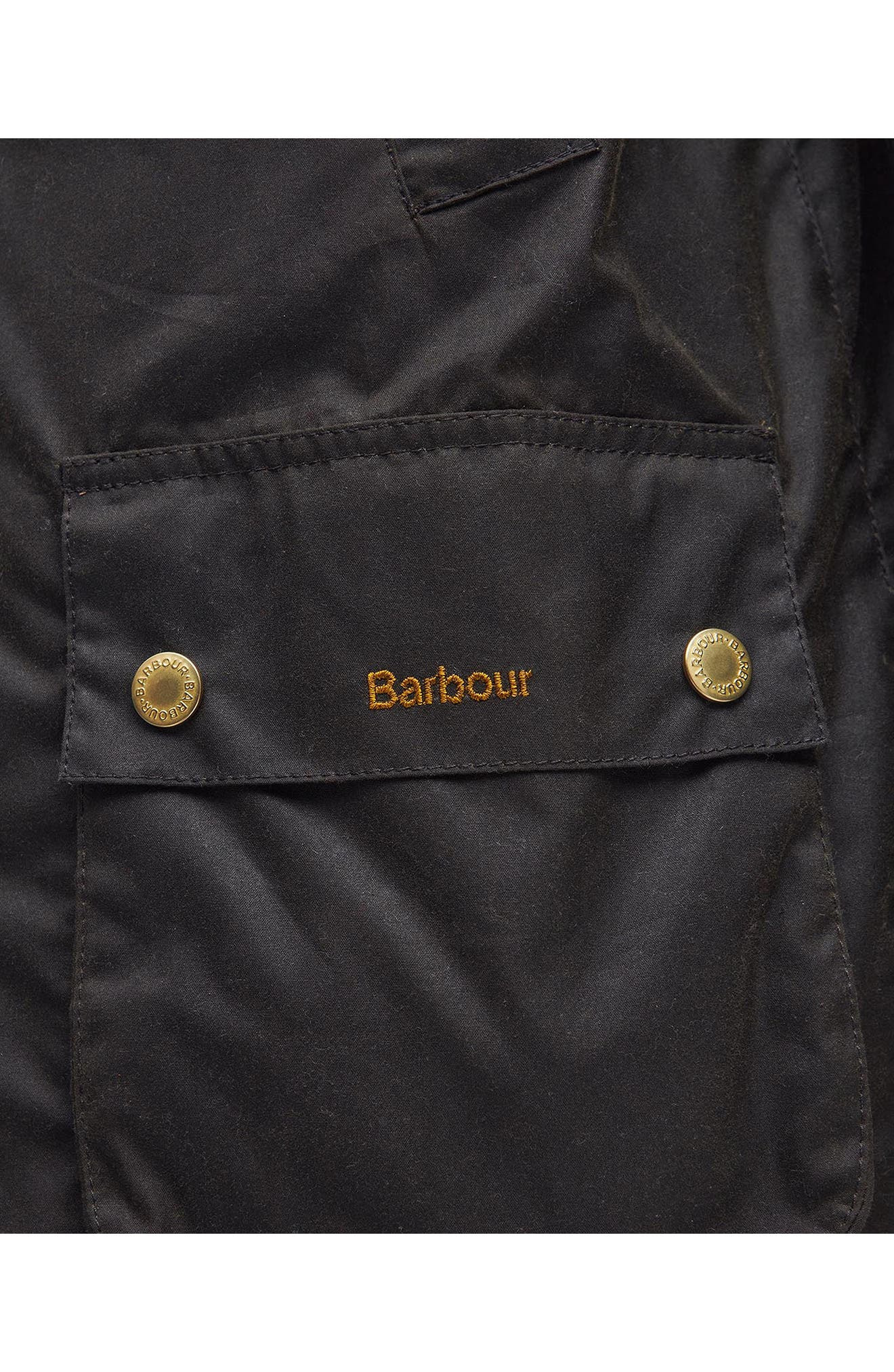 Barbour Allerston Water Resistant Waxed Cotton Jacket in Olive/ancient at Nordstrom - 6