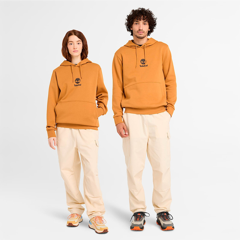 Timberland Small Logo Print Hoodie Sweatshirt outlook