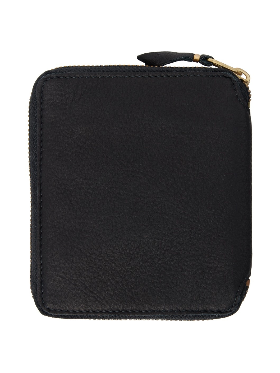 Black Washed Zip Wallet - 2