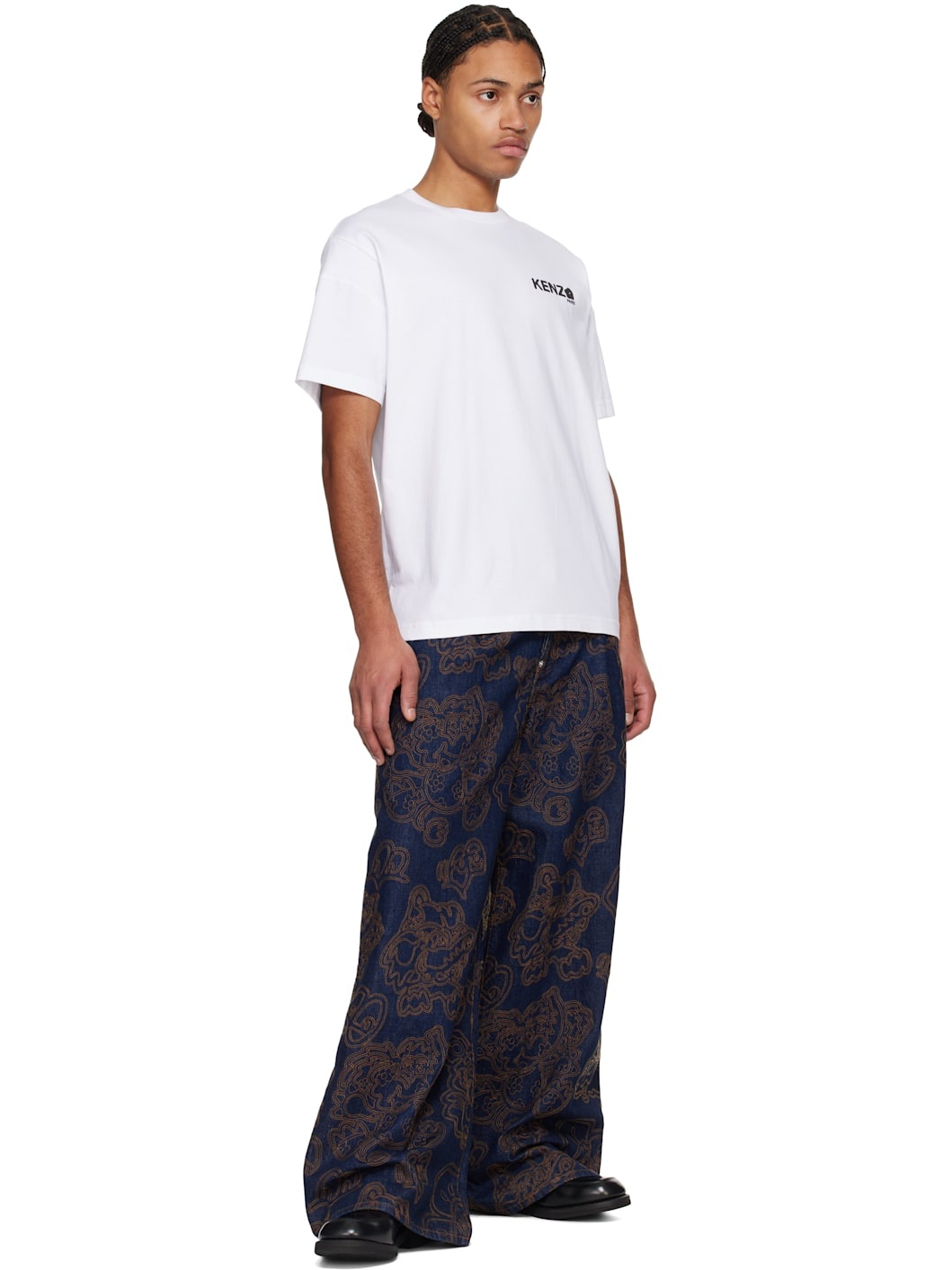 White Kenzo Paris Boke Flower 2.0 T-shirt - 4