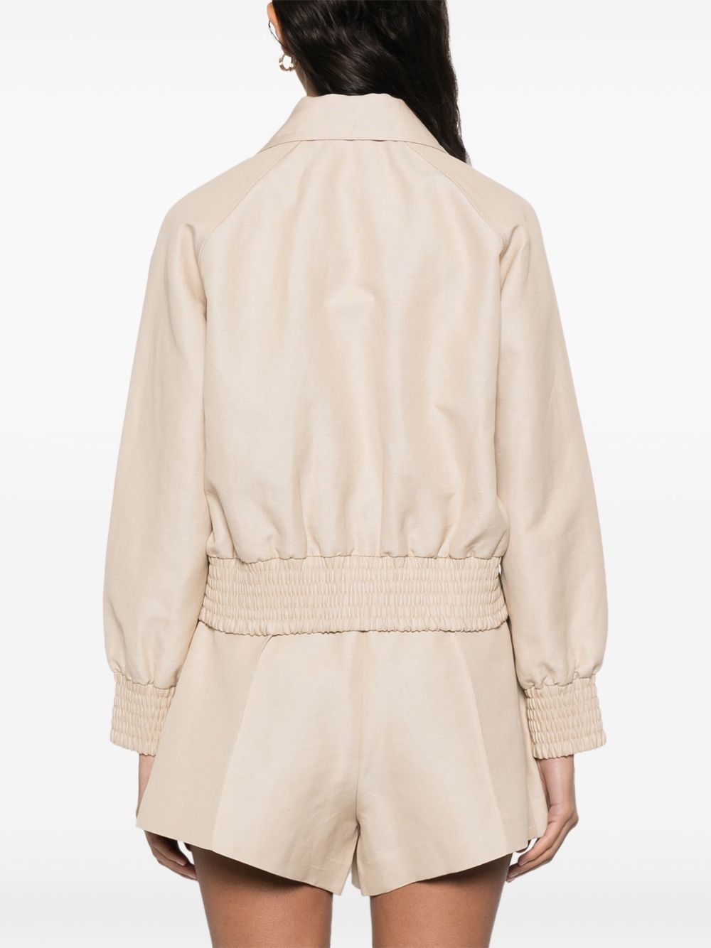 raglan-sleeve bomber jacket - 4