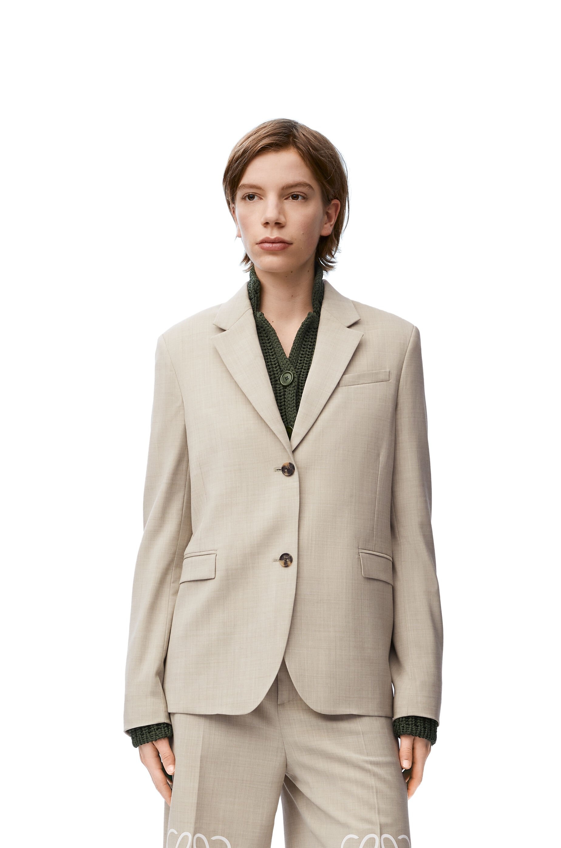 Tailored jacket in wool - 3