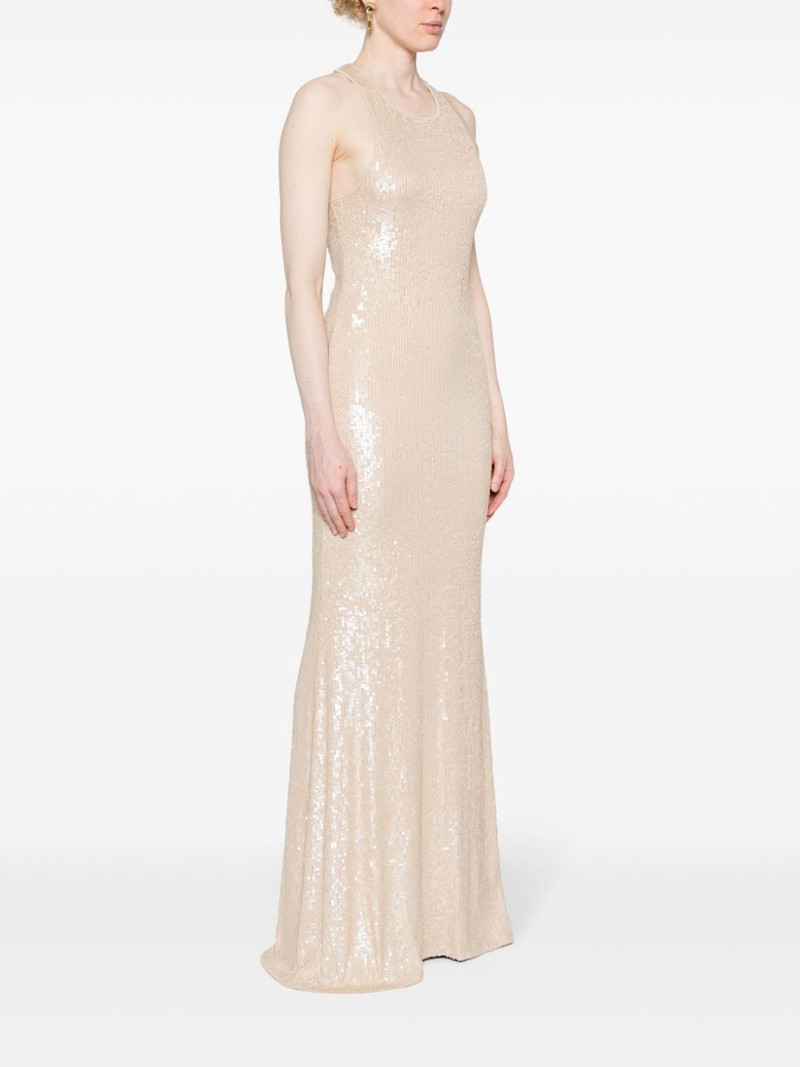 racerback sequined gown 3