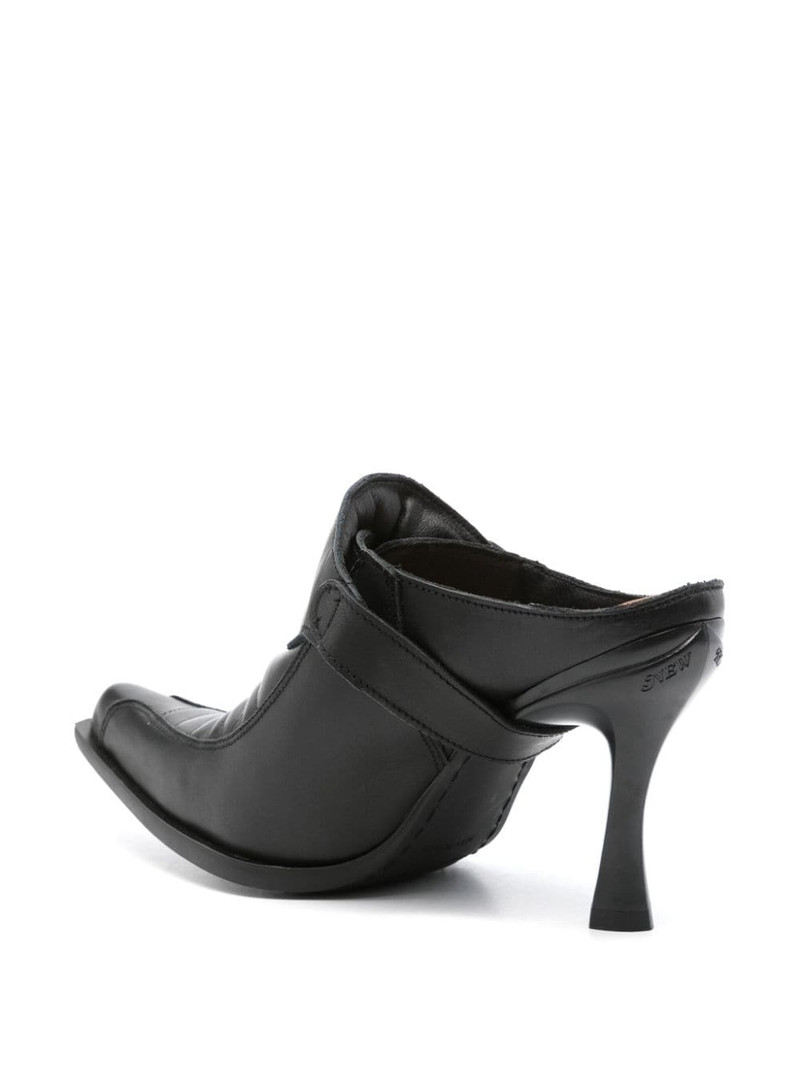 x New Rock Moto leather mules 3