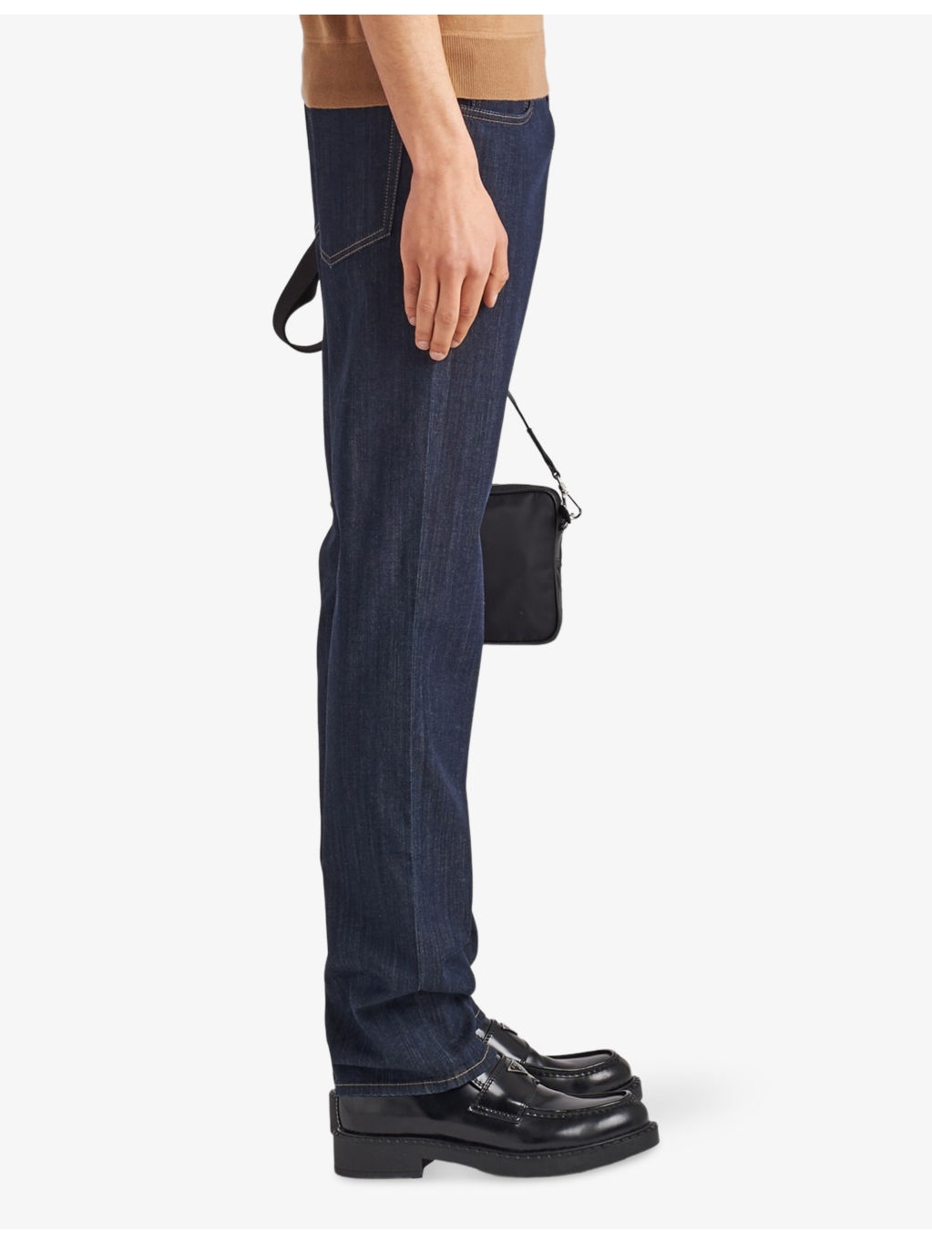 Rinsed Tapered Stretch-Denim Jeans - 3
