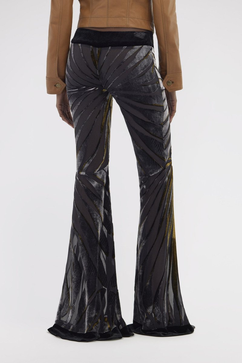 Flare Velvet Trousers 4