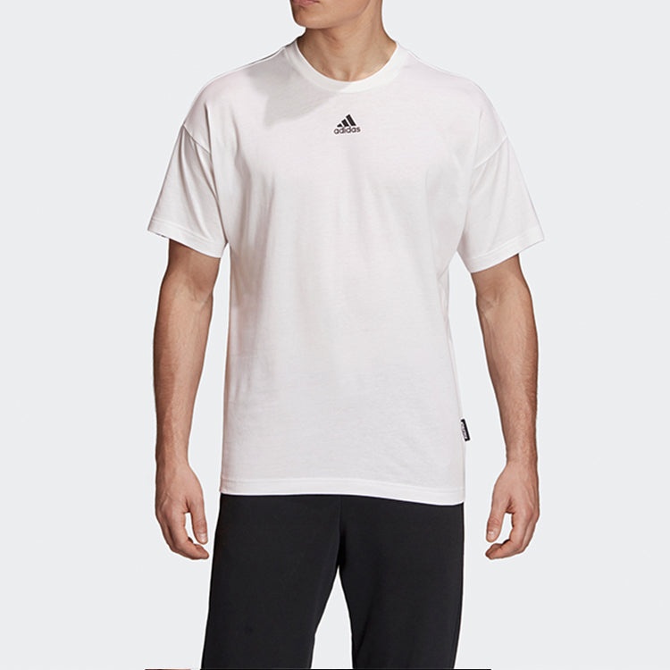 Men's adidas Back Short Sleeve White T-Shirt GC9057 - 3