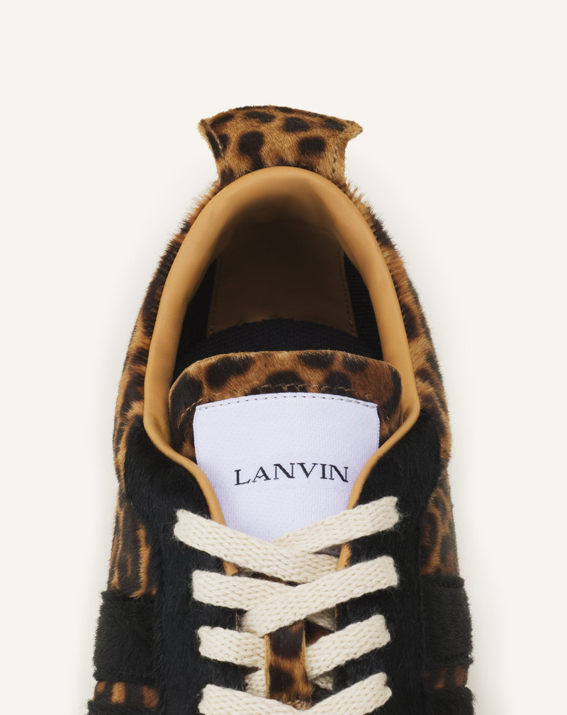LEOPARD PRINT BUMPR SNEAKERS IN PONY 5