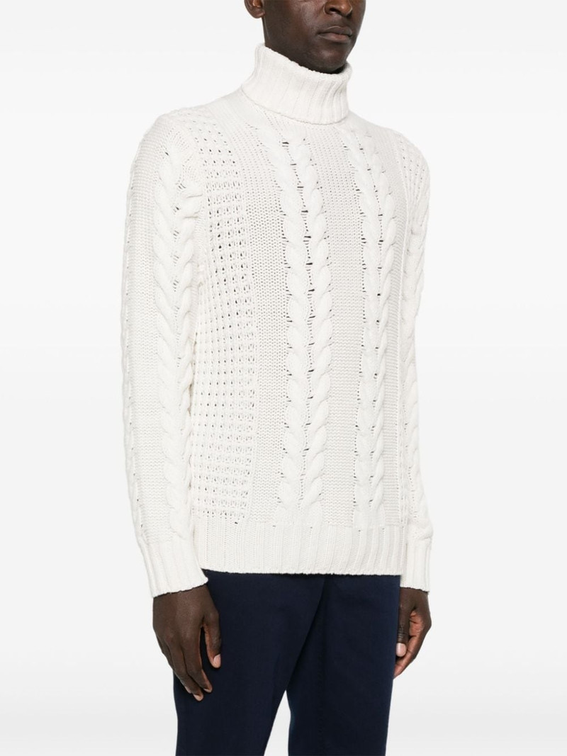 cable-knit sweater 3