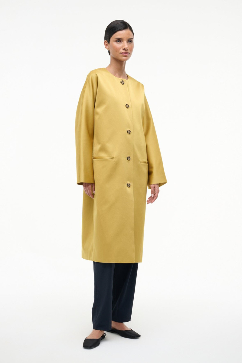 STAUD LIZ COAT TURMERIC 5
