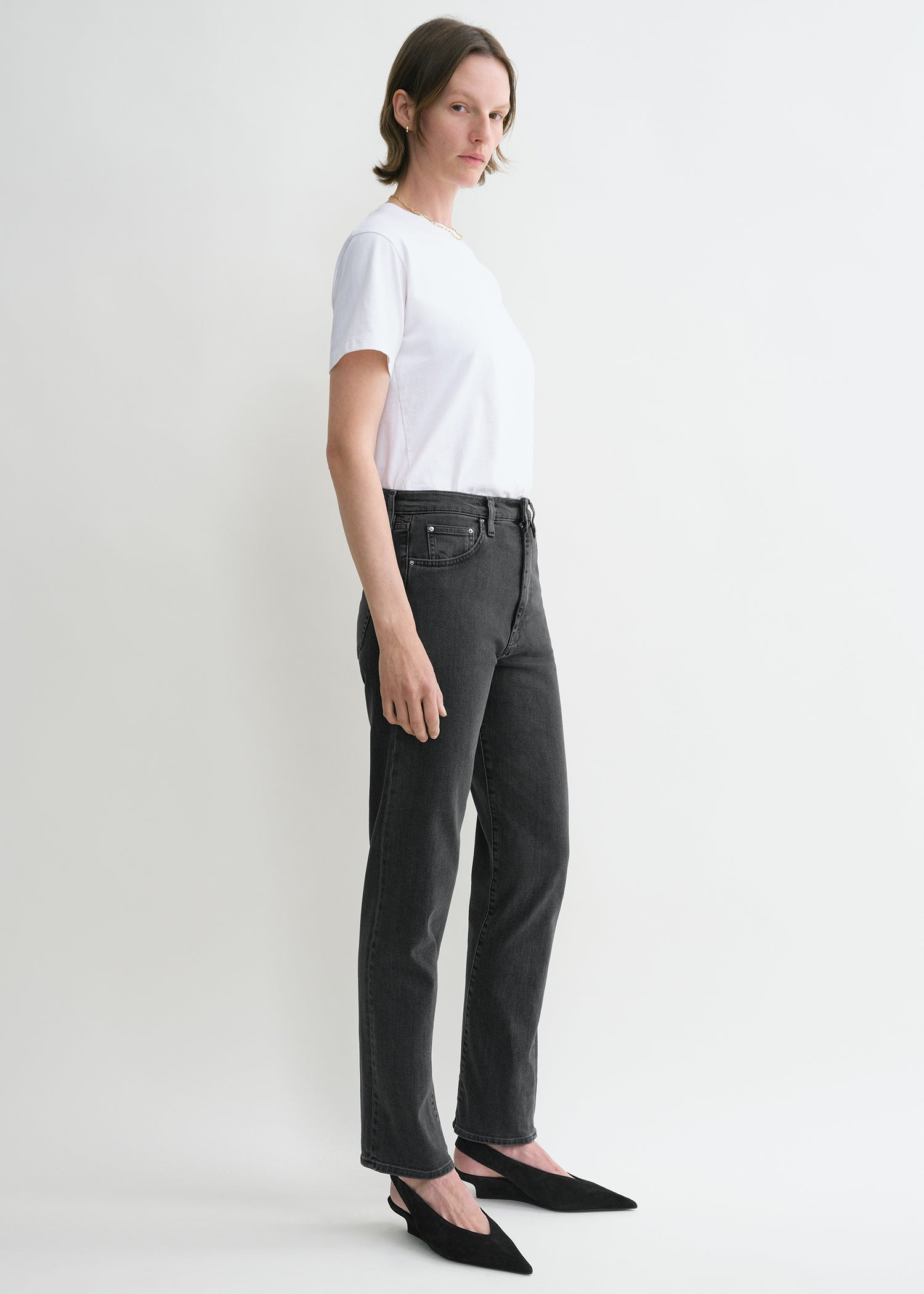 Twisted seam denim grey - 3