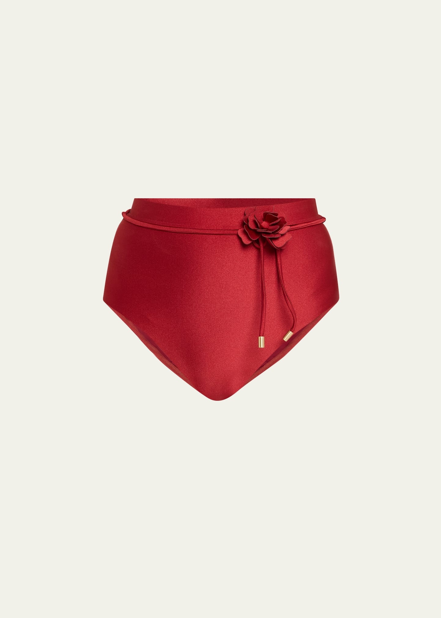 Cascadian Flower High-Waist Bikini Bottoms - 1