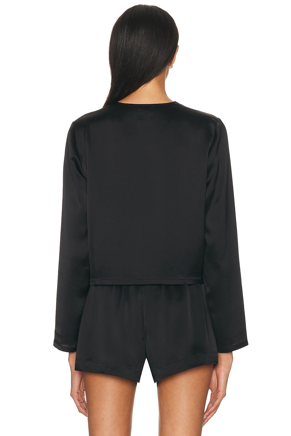 Barb Crew Cardigan Top - 3