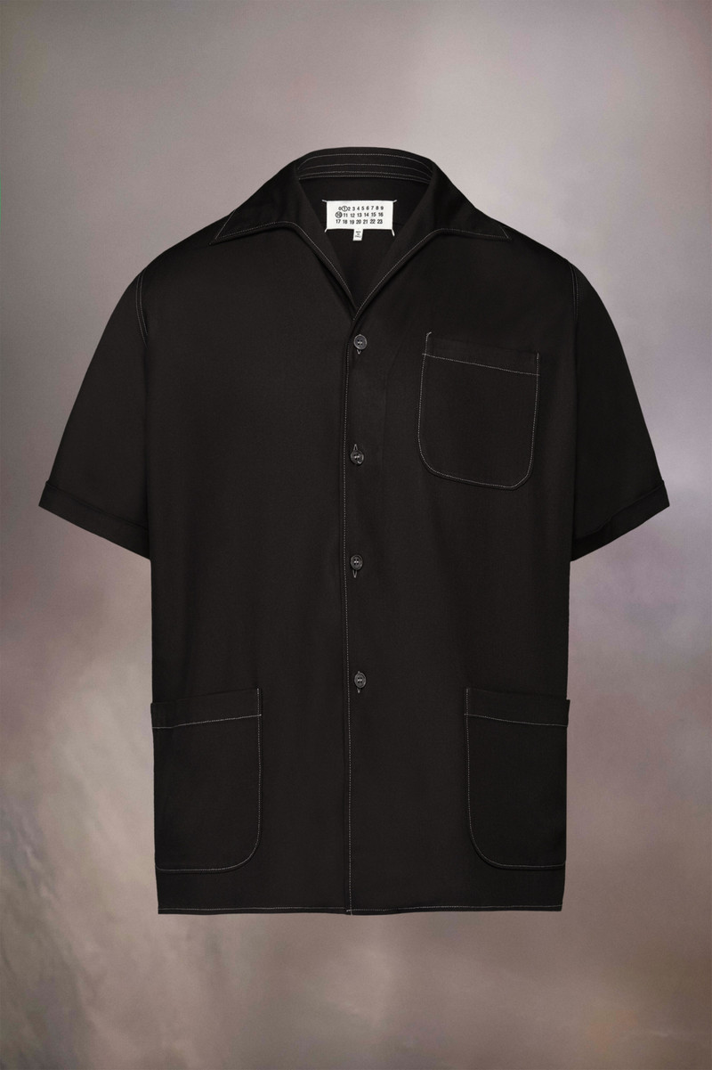 Rayon twill shirt 1