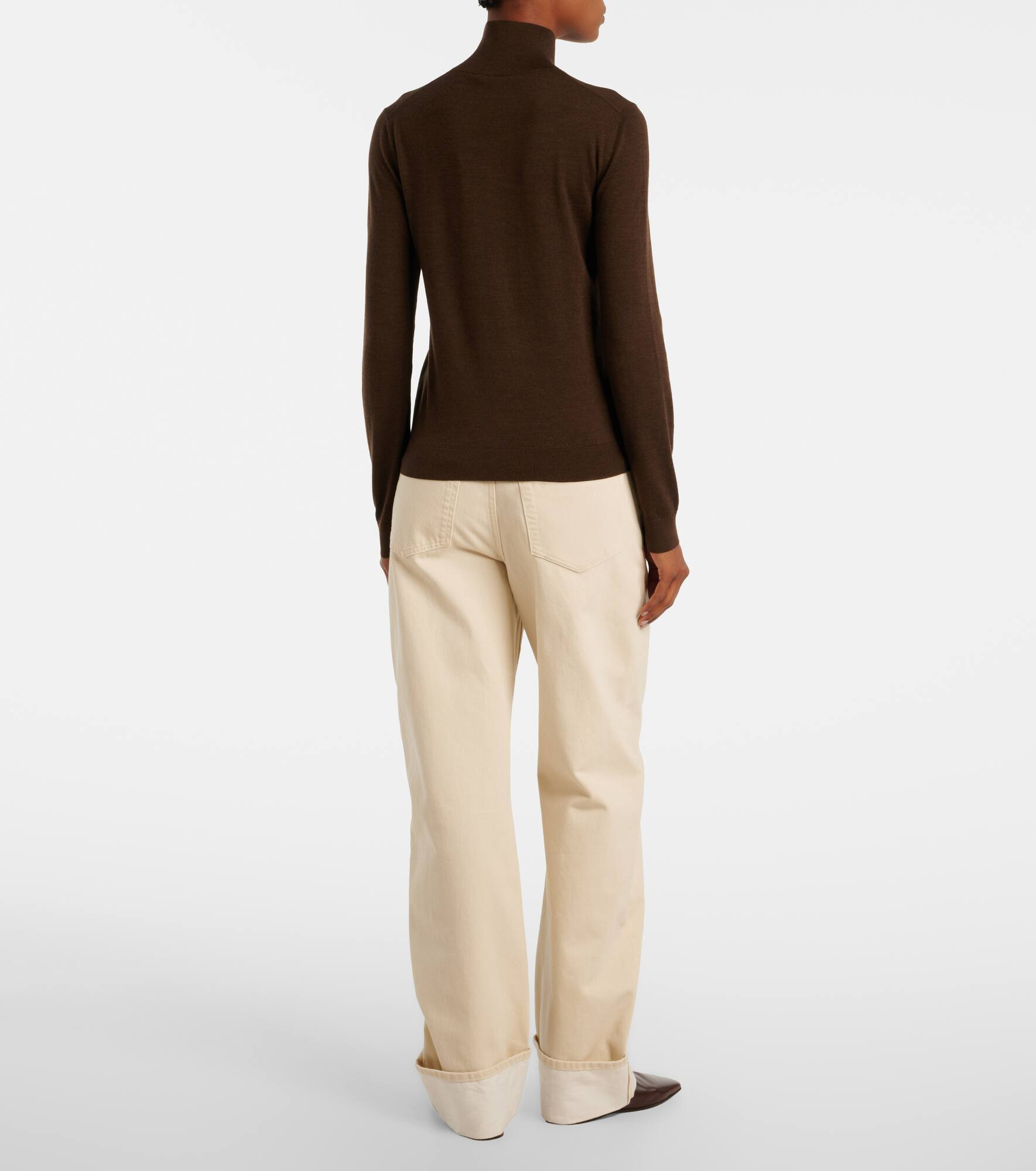 Tasmanian virgin wool turtleneck sweater - 3