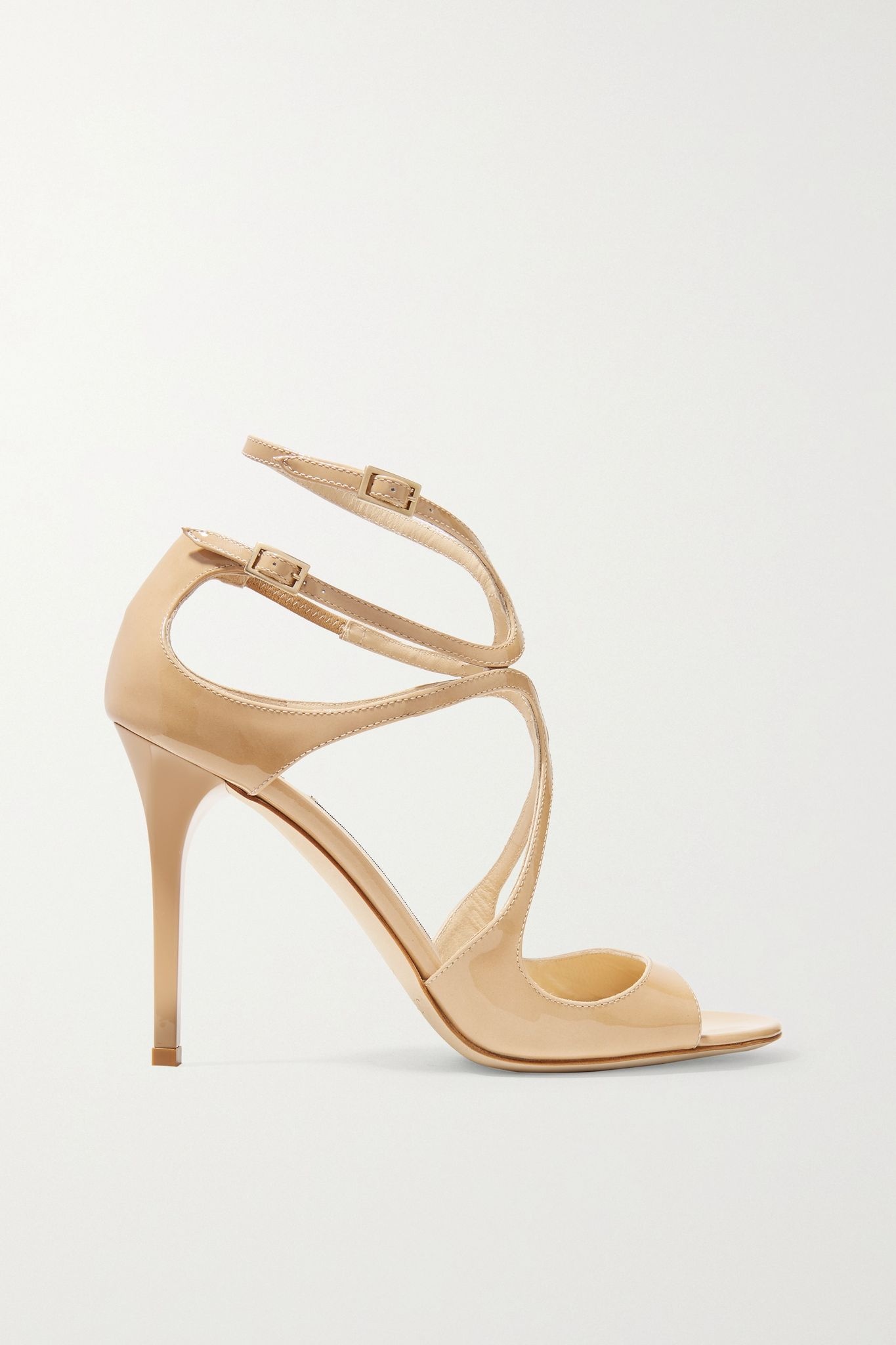 Lang 100 patent-leather sandals - 1