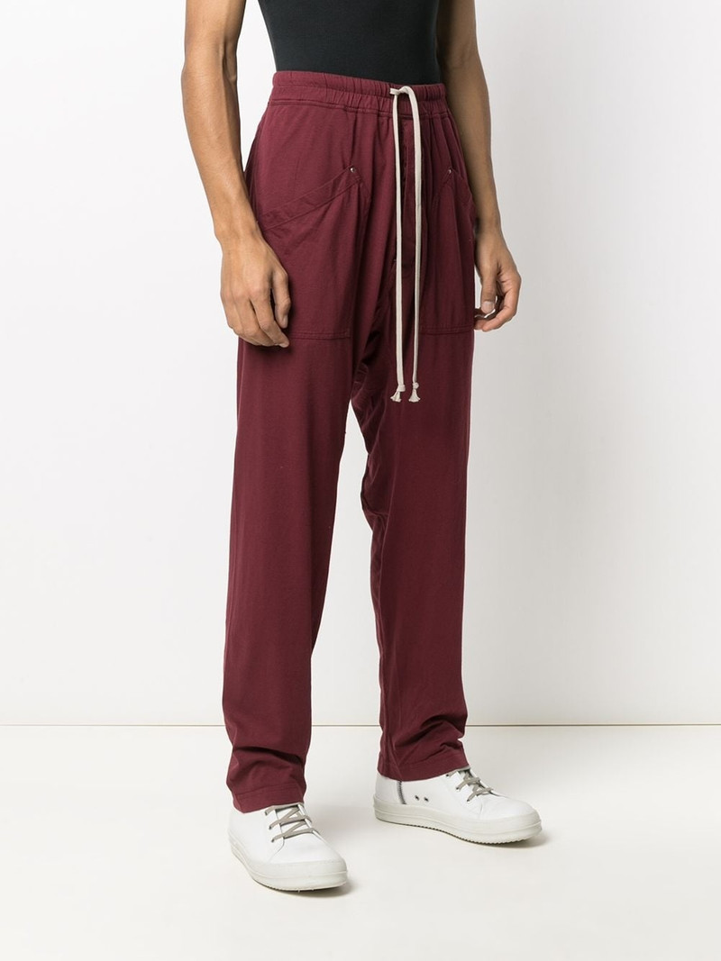 drop-crotch track trousers 3
