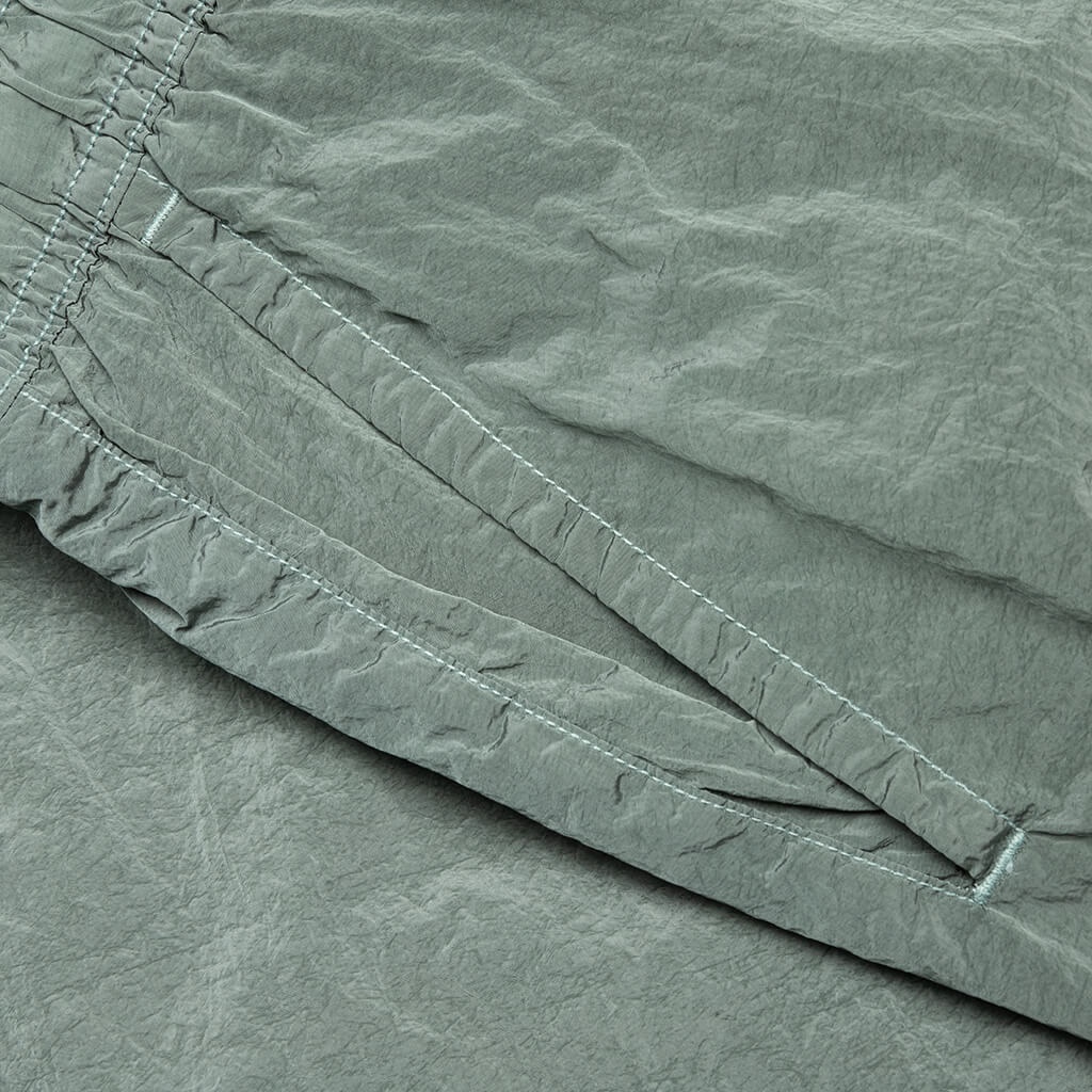 NYLON SHORTS - SAGE - 3