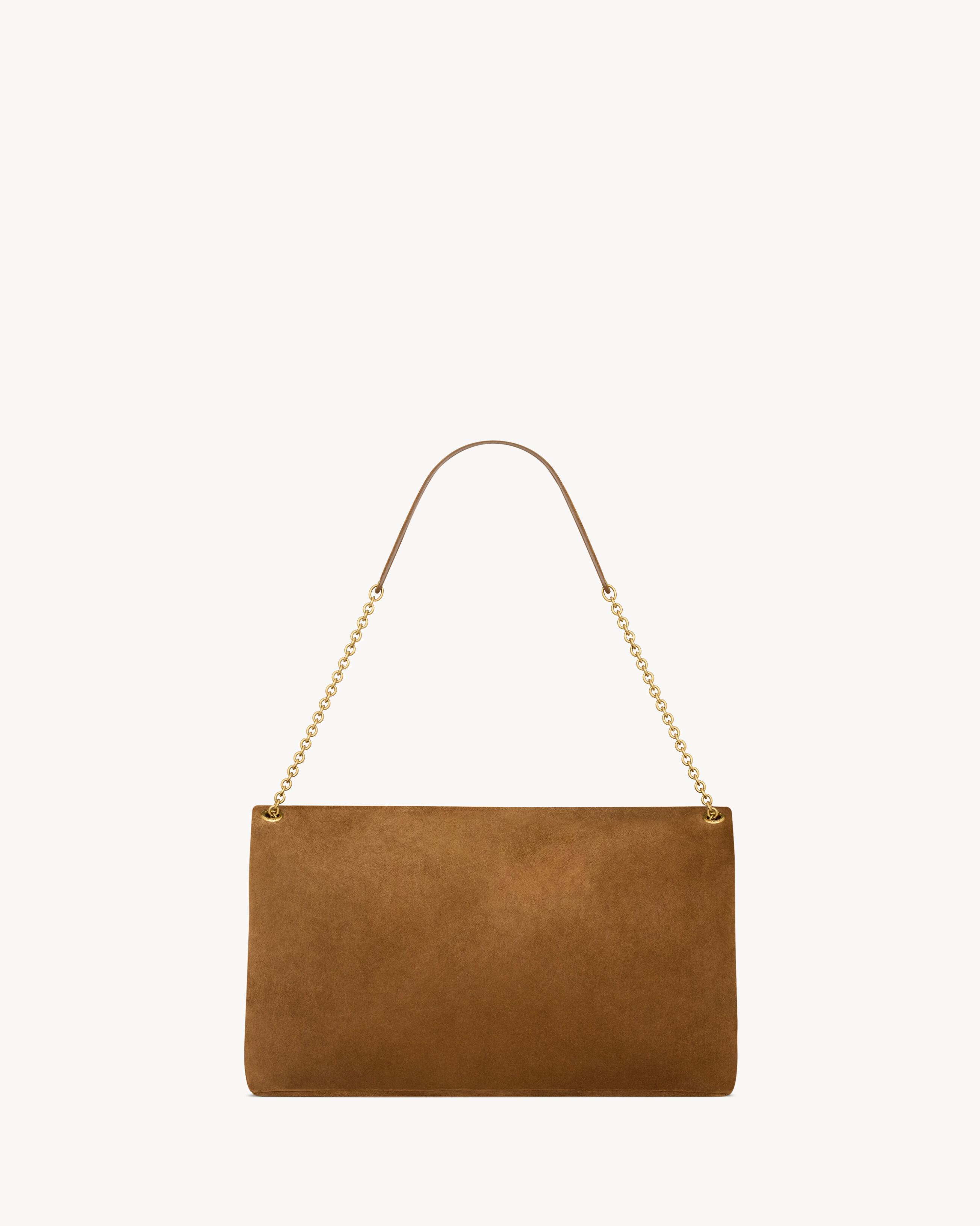 CASSANDRE XXL POUCH ON CHAIN IN SUEDE - 2