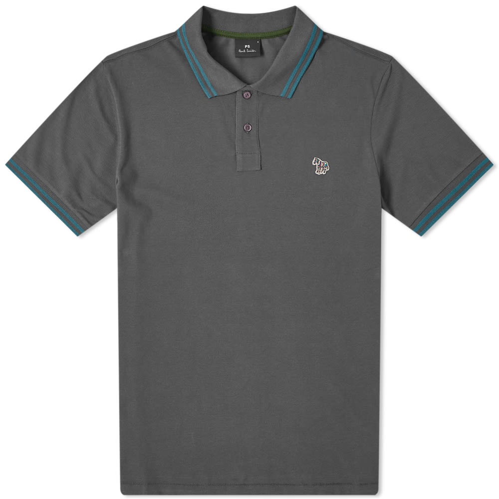 Paul Smith Zebra Tipped Polo - 1