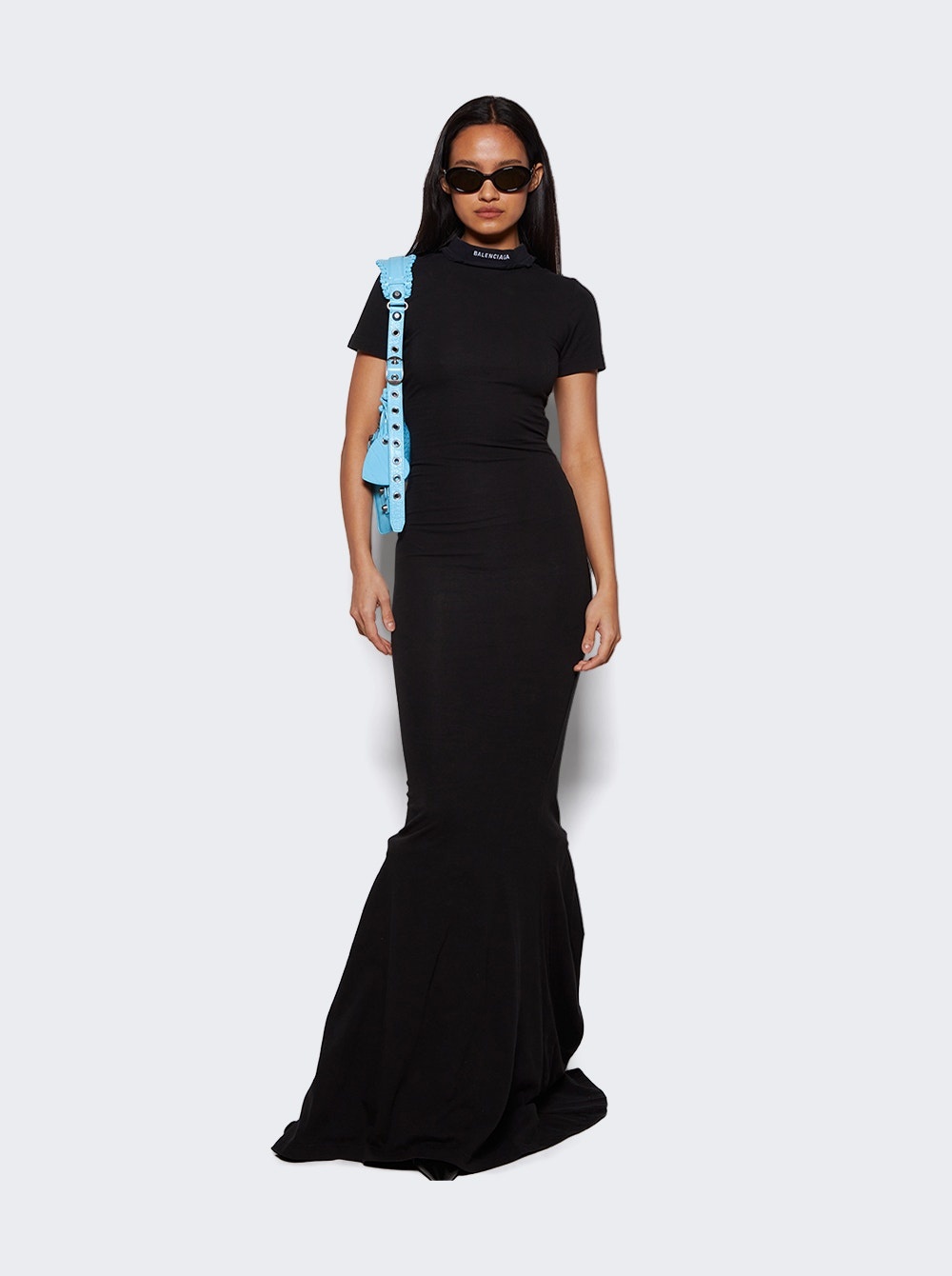 T-Shirt Maxi Dress Black - 2