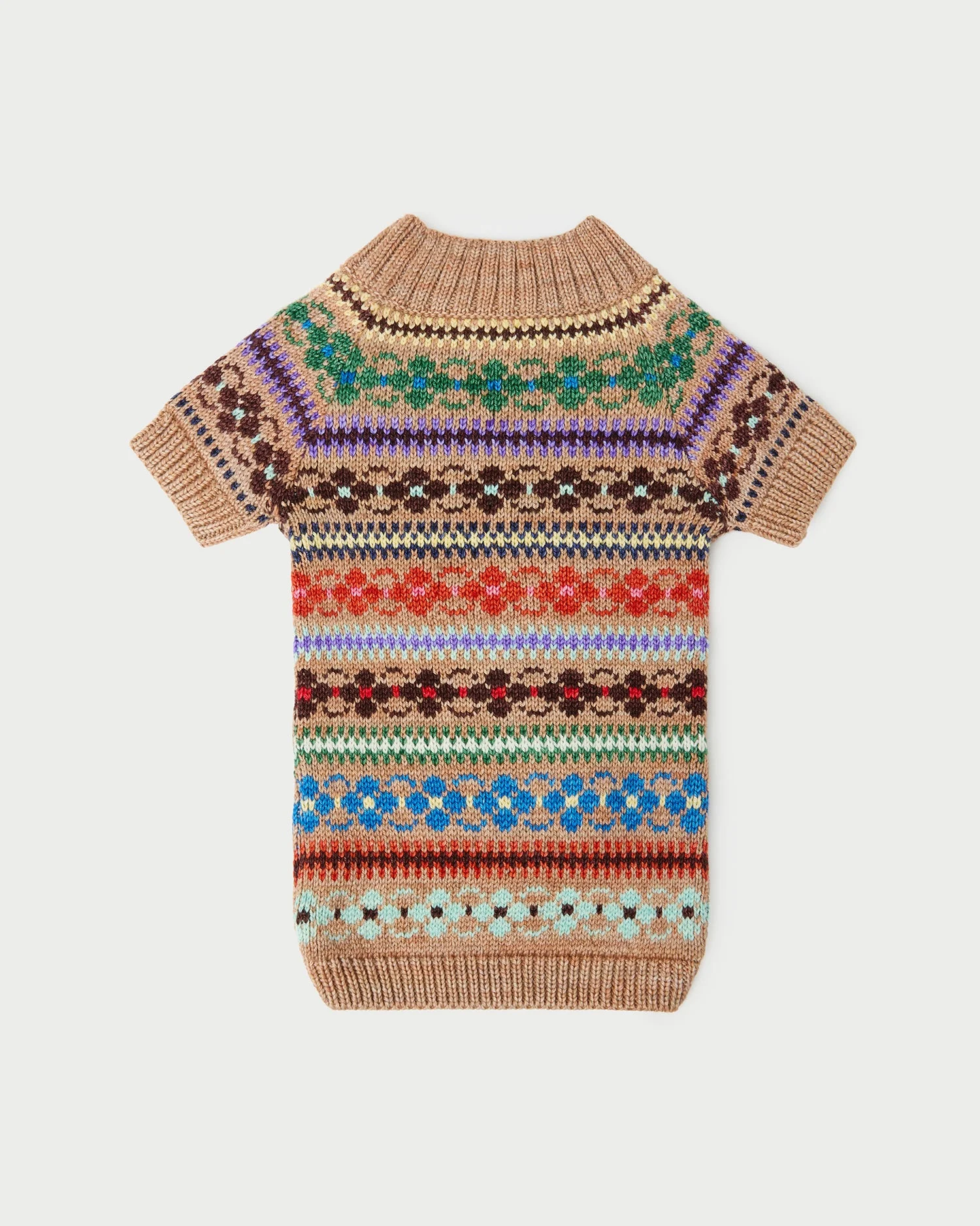 Intarsia Dog Sweater - 1