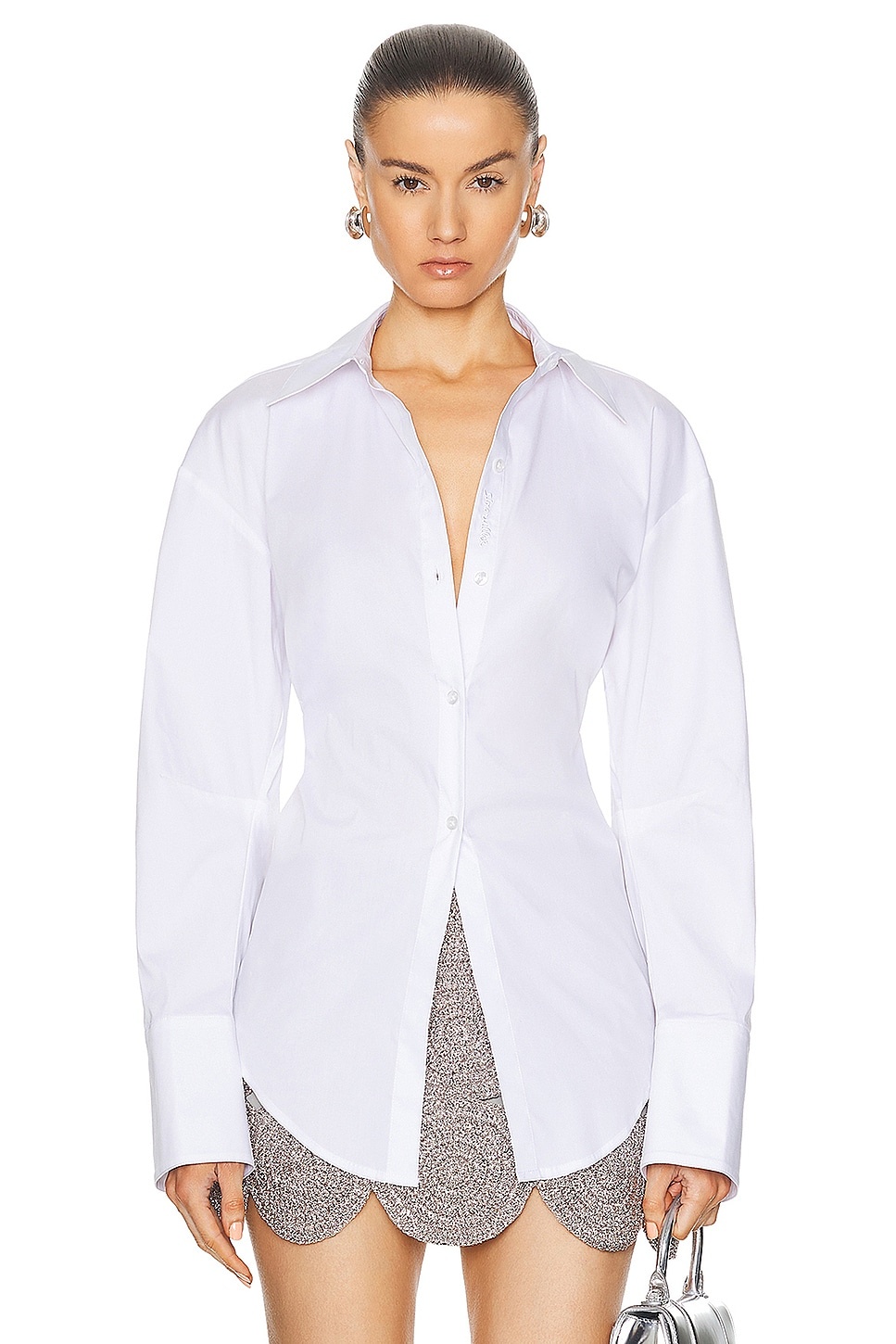 Loch Poplin Button Up Shirt - 1