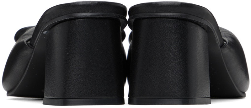 REIKE NEN Black Bow Heeled Sandals outlook