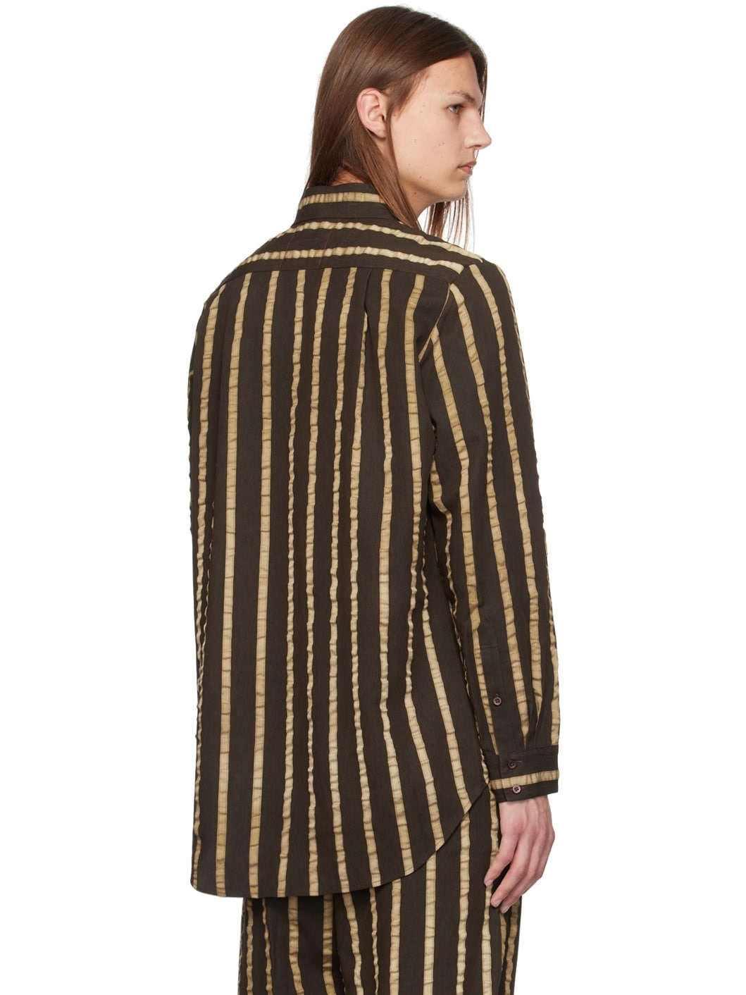 Brown Tab Shirt - 3