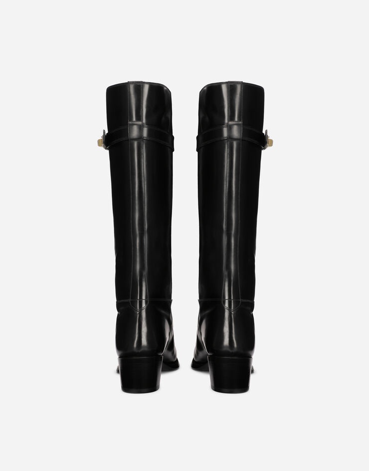 Brushed calfskin boots - 3