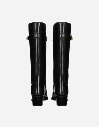 Dolce & Gabbana Brushed calfskin boots outlook