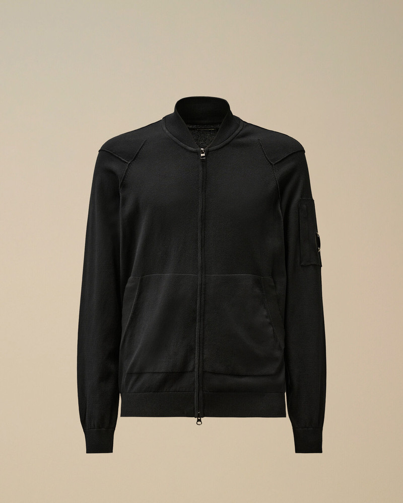 Sea Island Full Zip Lens Cardigan 1