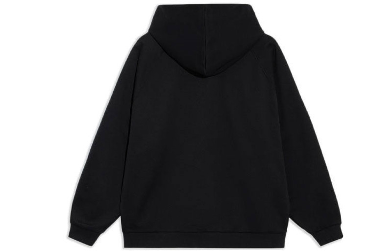 Li-Ning Li-Ning Stylish Loose Sports Hoodie 'Black' AWDS230-1 outlook