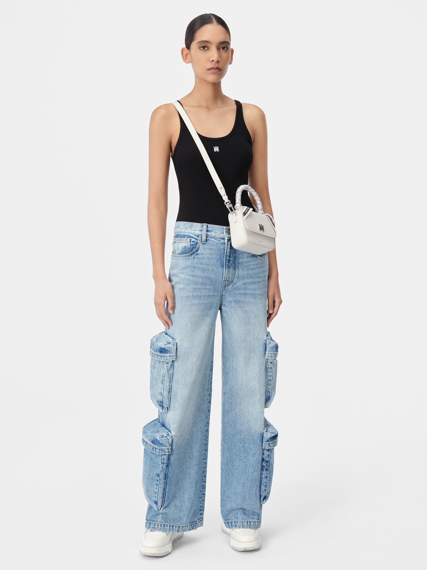 WOMEN'S BAGGY CARGO JEAN - 3