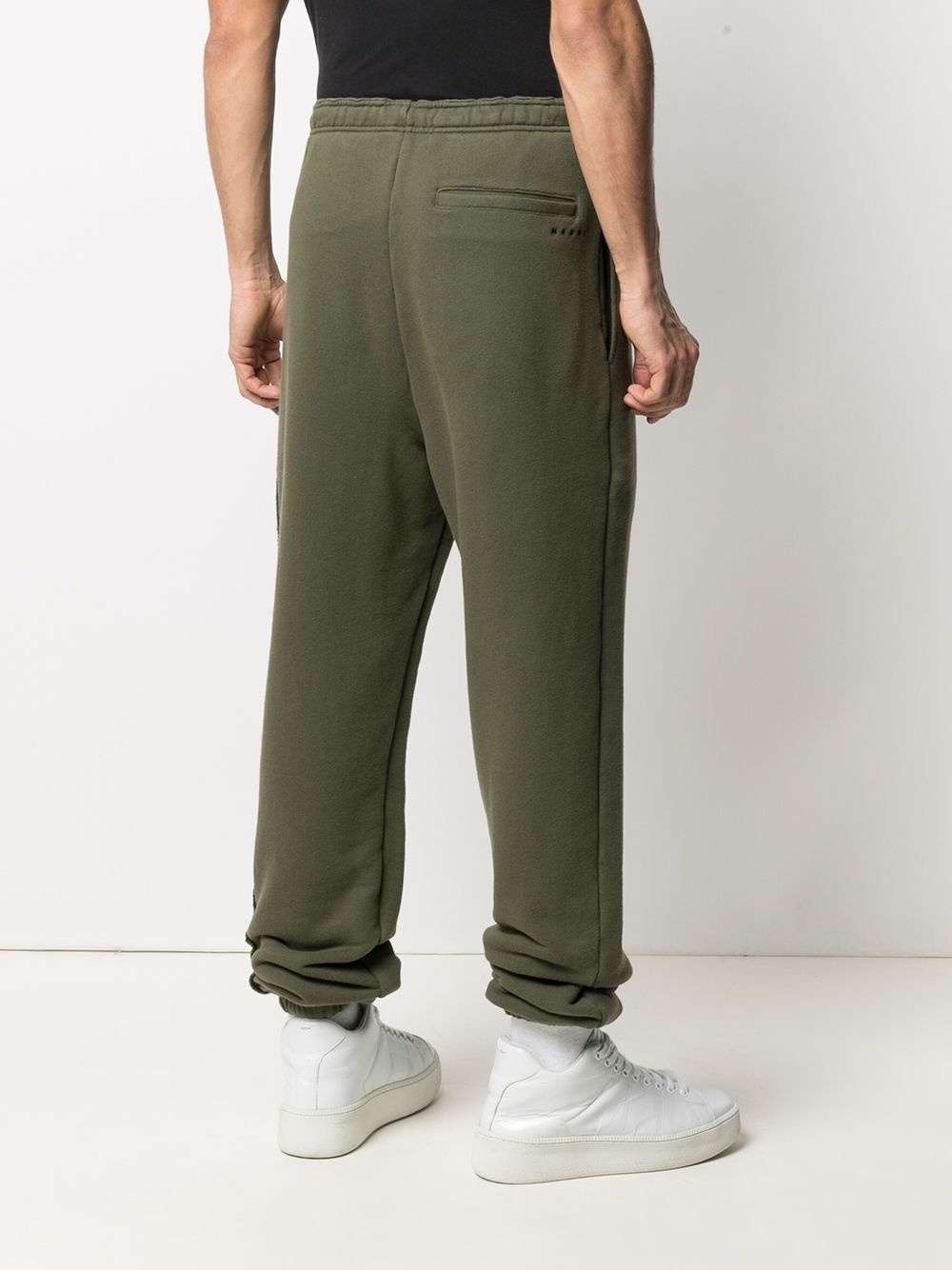 logo-embroidered track pants - 4