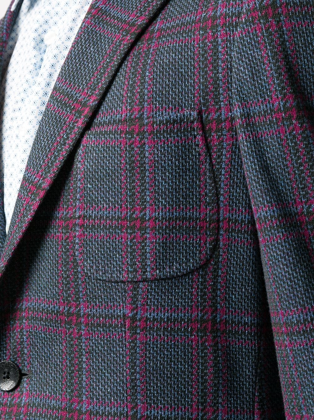 checked blazer - 5