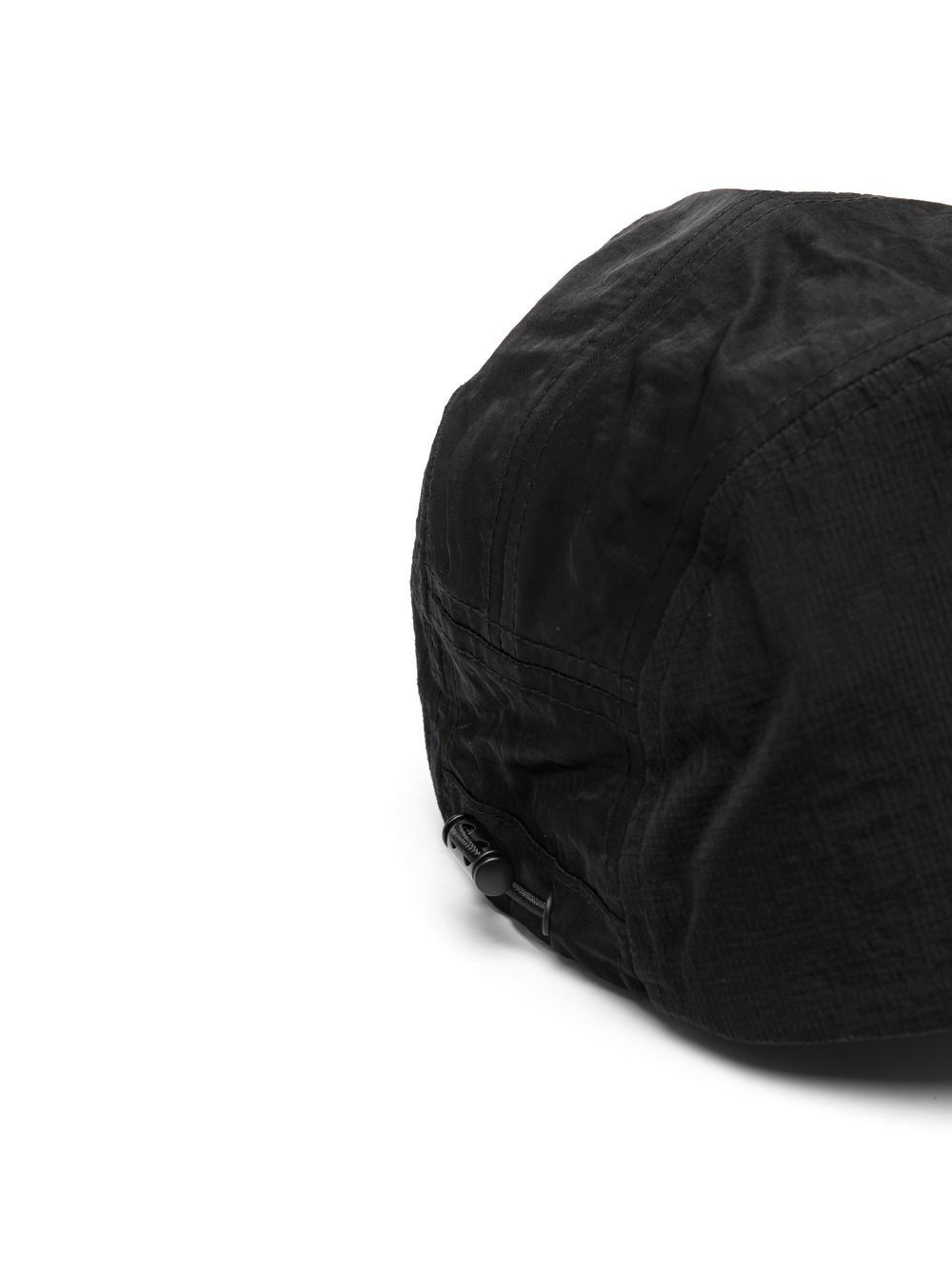 panelled logo-plaque cap - 2