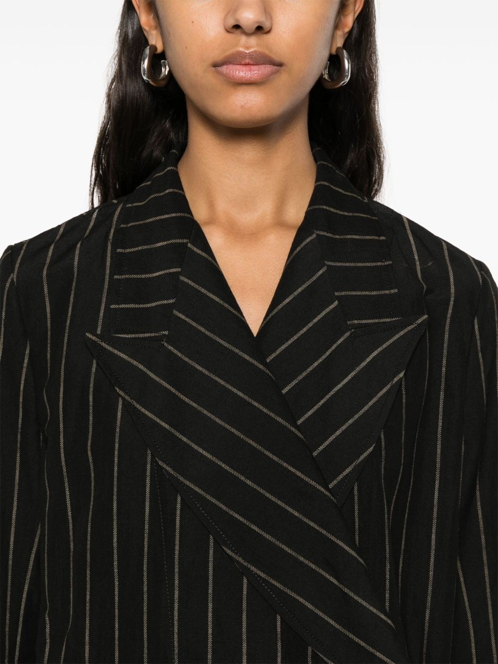 striped blazer - 5