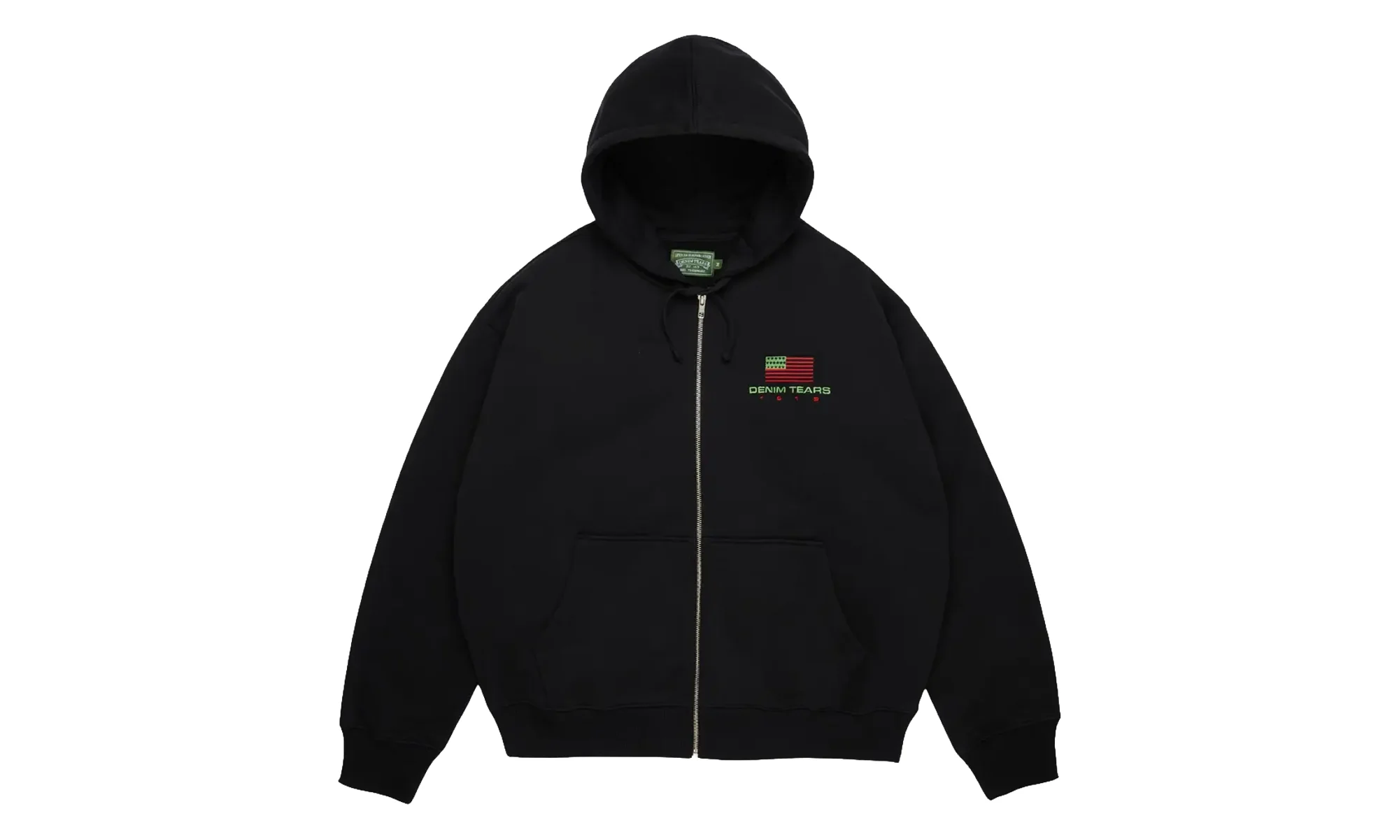 Pan African Zip Hoodie "Black" DT917 - 1