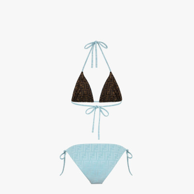 FENDI Light blue Lycra® bikini outlook