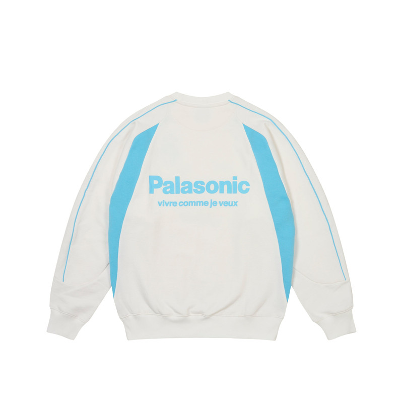 PALACE PALAIS PRO-TEAM CREW WHITE outlook