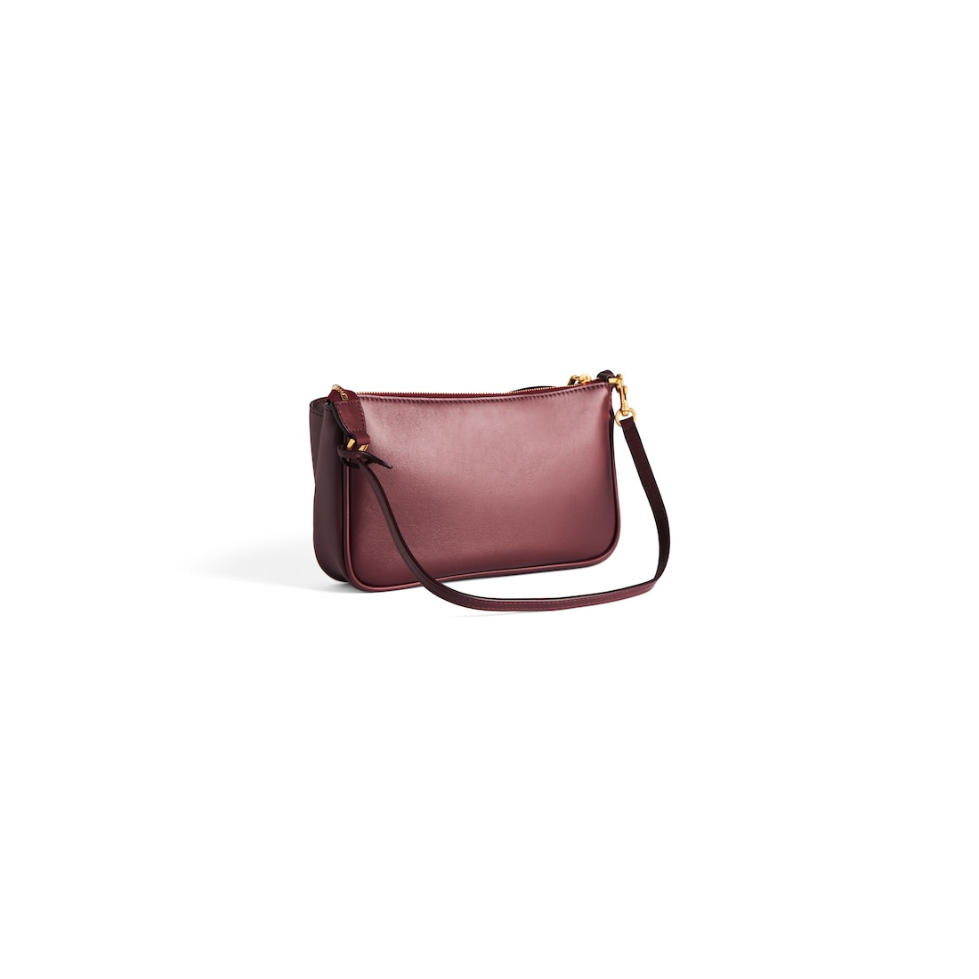 Women's Rodeo Sling Pochette in Dark Burgundy - 3