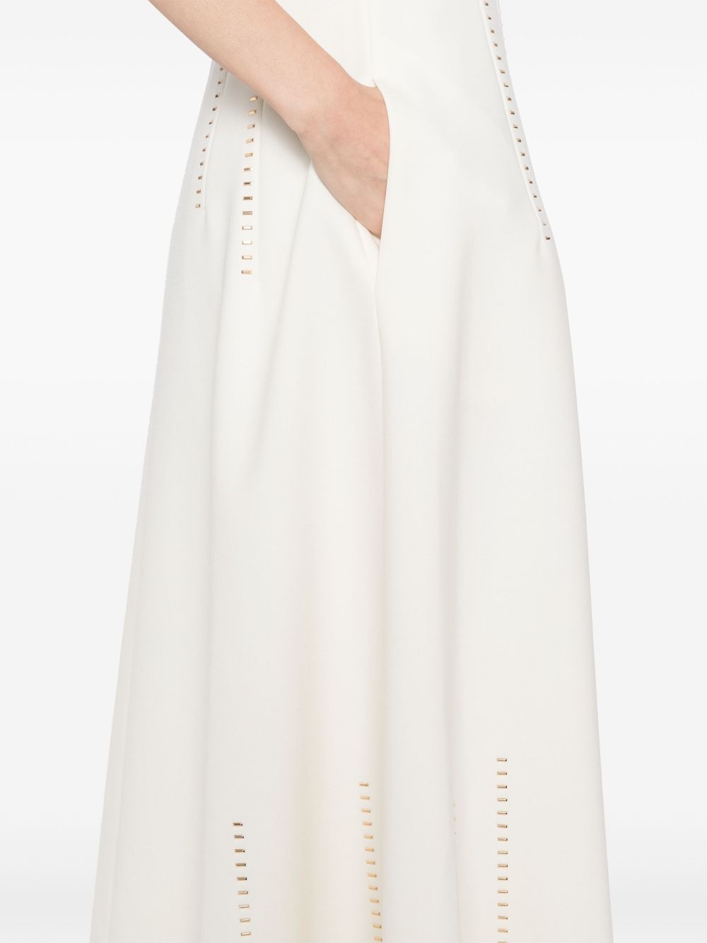 stud-embellished dress - 5