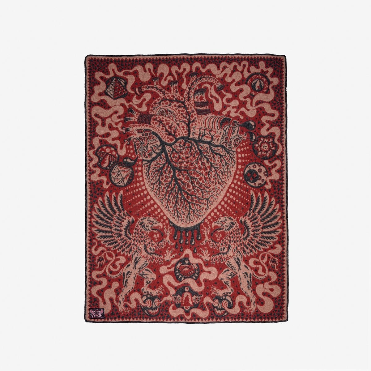 IHxIF-01 Iron Heart x Indigofera Friendship Blanket - 3
