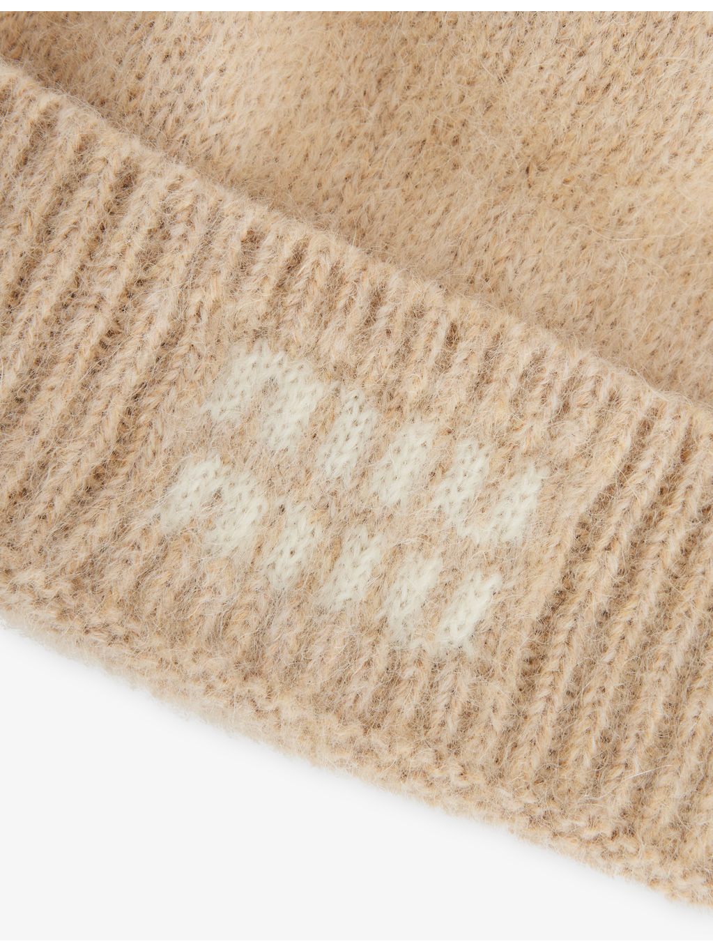 Logo-Print Mohair-Wool Beanie Hat - 2