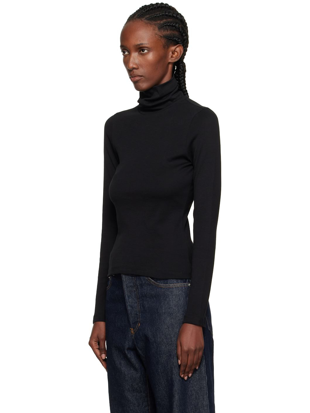 Black Dinah Turtleneck - 4
