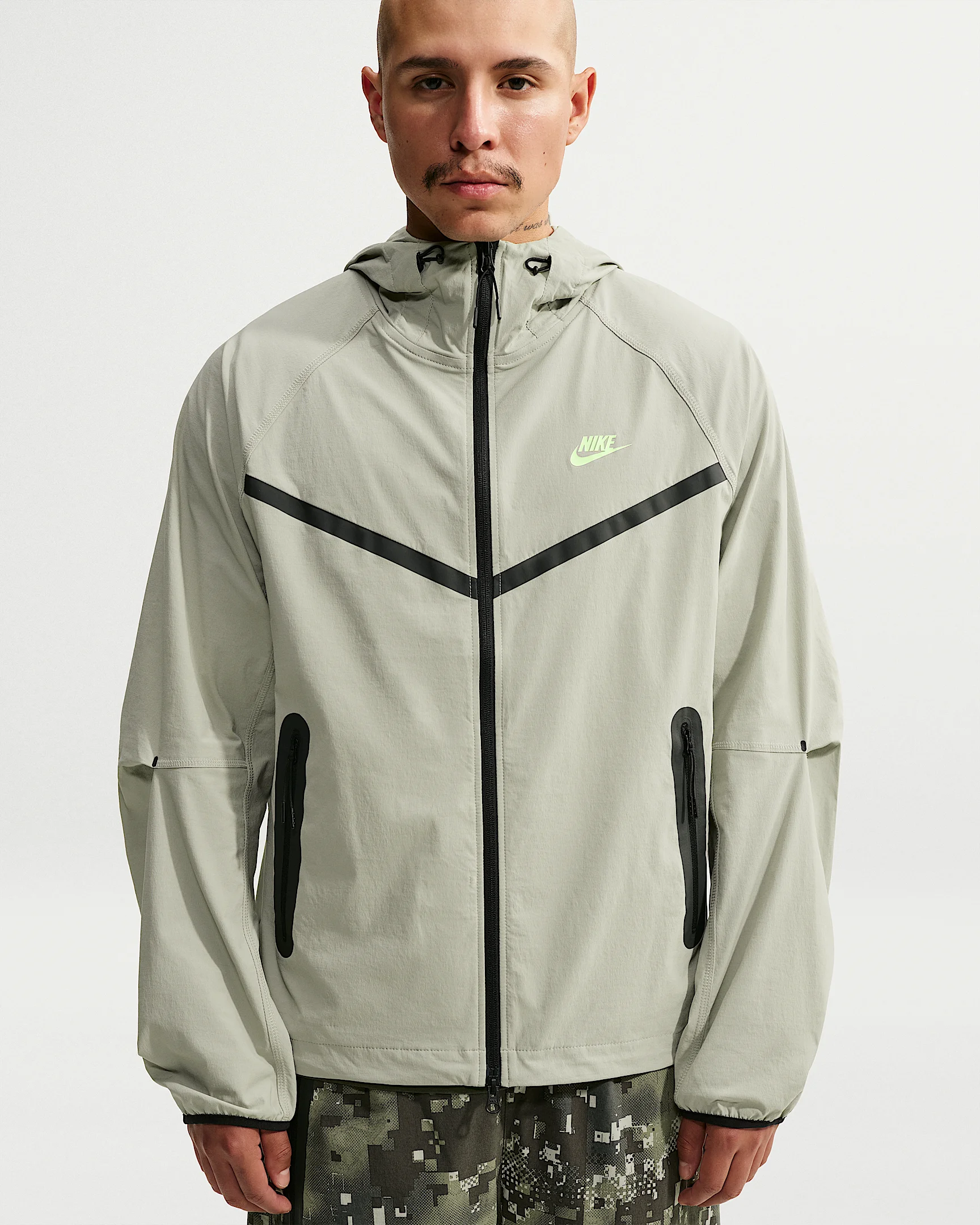 Nike Tech Men's Dri-FIT Woven Full-Zip Windrunner Jacket - 1
