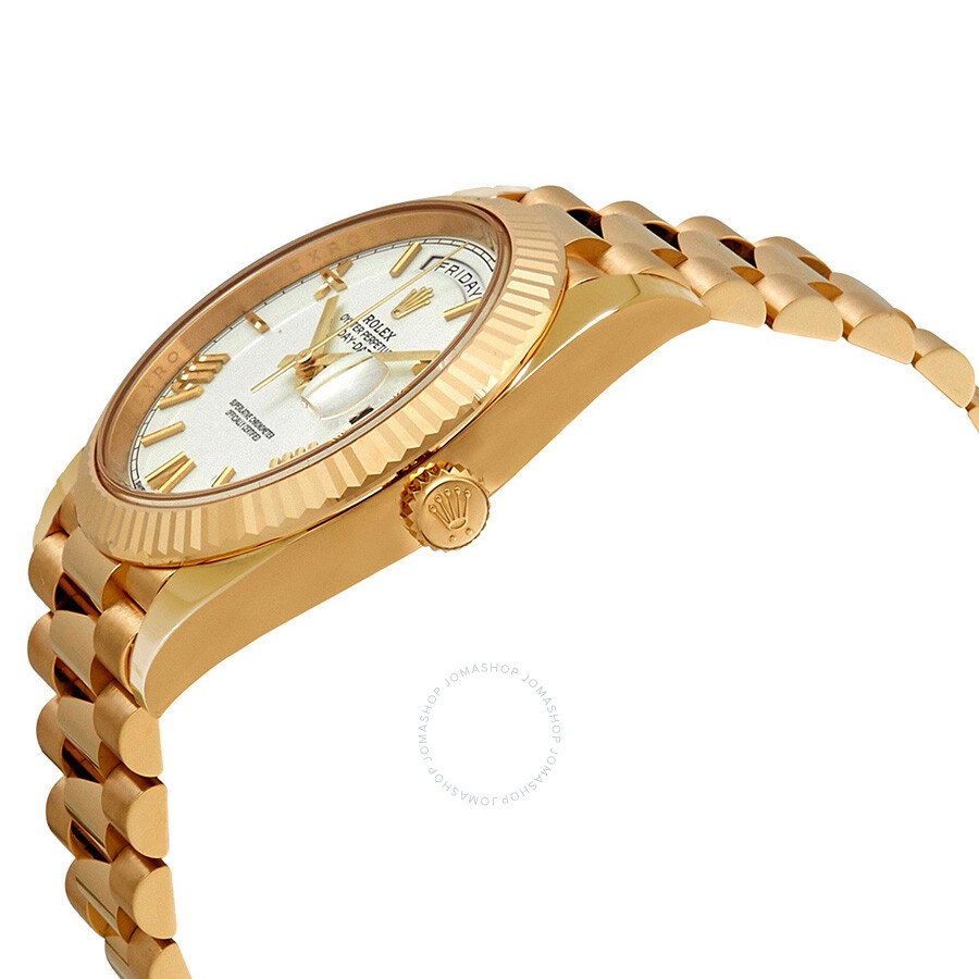 Rolex Day-Date 40 Automatic White Dial Men's 18kt Yellow Gold President Watch 228238WRP - 2