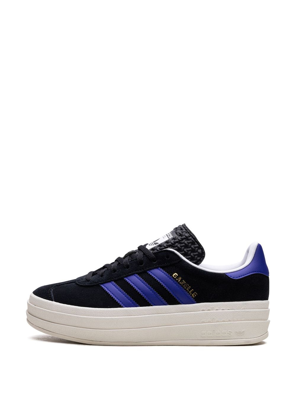 Gazelle Bold "Black/Lucid Blue" sneakers - 4