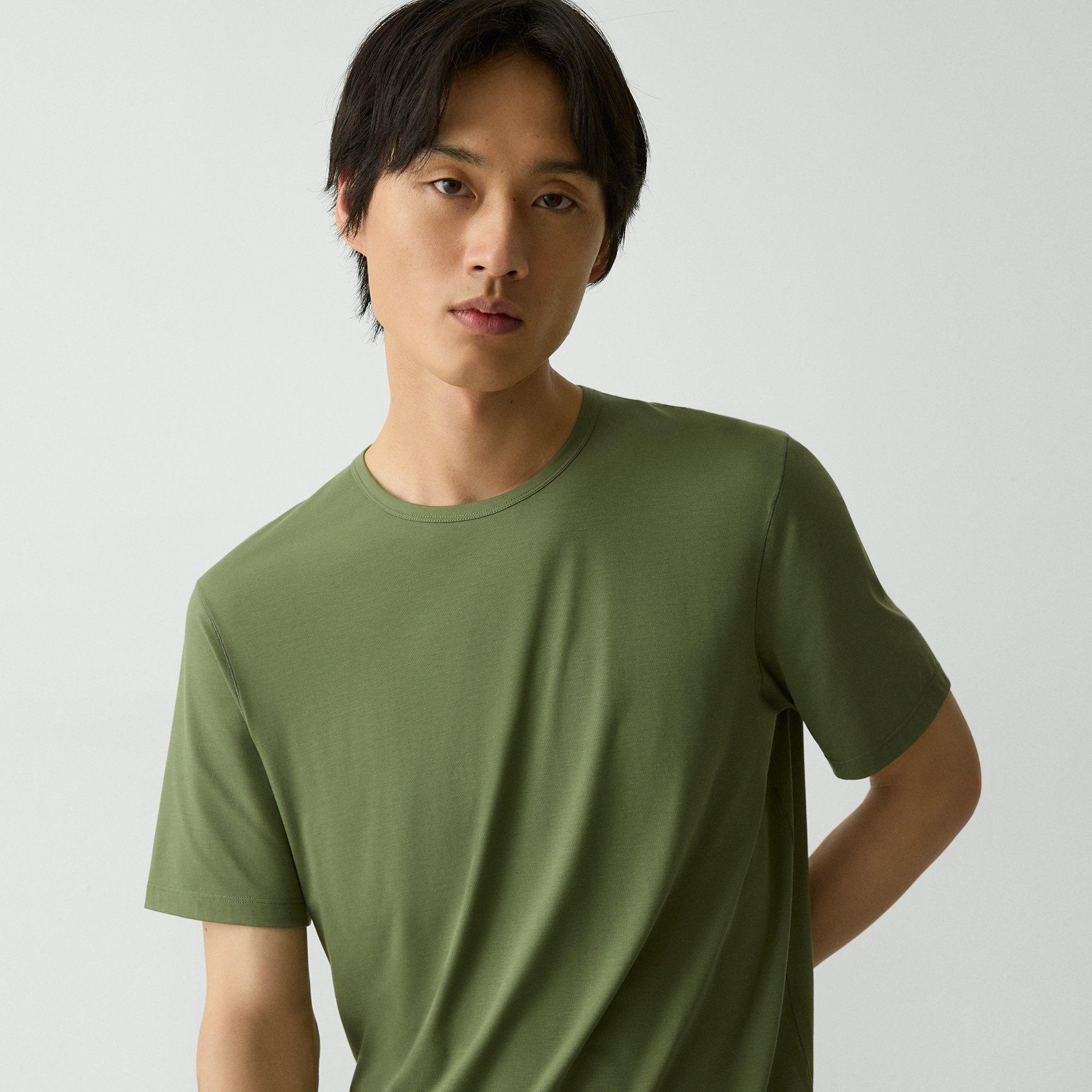 Crewneck Tee in Perform Jersey - 5